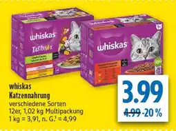 diska Whiskas katzennahrung tastymix Angebot
