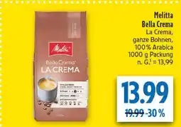 diska Melitta bella crema la crema Angebot