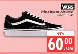 Marktkauf Vans unisex sneaker old skool Angebot