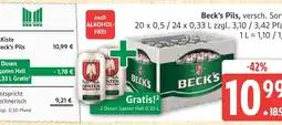 Marktkauf Beck's beck's pils Angebot
