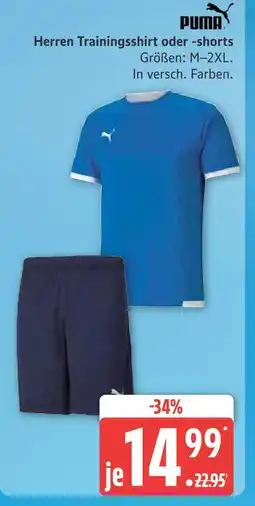 Marktkauf Puma herren trainingsshirt Angebot