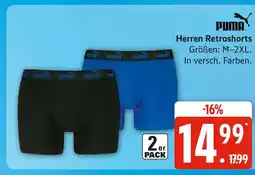 Marktkauf Puma herren retroshorts Angebot