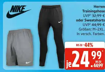 Marktkauf Nike herren trainingshose oder sweatshorts Angebot