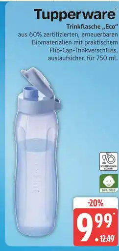 Marktkauf Tupperware trinkflasche eco Angebot
