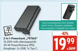 Marktkauf 2-in-1-powerbank Angebot
