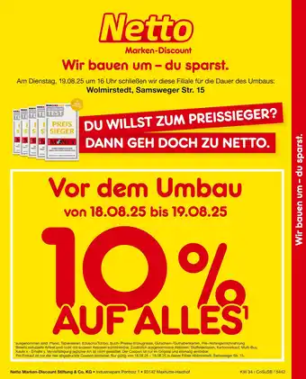 Netto Marken-Discount 10% rabatt Angebot