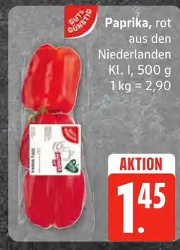 Edeka Paprika, rot Angebot