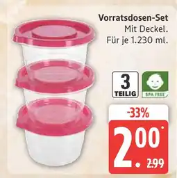Marktkauf Vorratsdosen-set Angebot