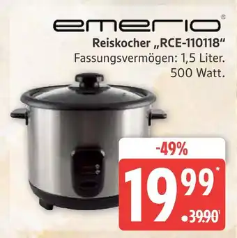 Marktkauf Emerio reiskocher rce-110118 Angebot