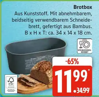 Marktkauf Brotbox Angebot