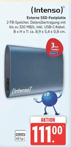Marktkauf Intenso externe ssd-festplatte Angebot