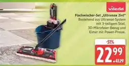 Marktkauf Vileda flachwischer-set ultramax 2in1 Angebot
