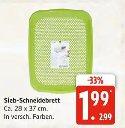 Marktkauf Emerio sieb-schneidebrett Angebot