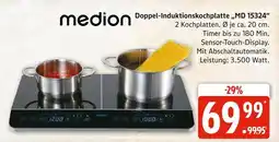 Marktkauf Medion doppel-induktionskochplatte md 15324 Angebot