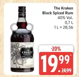 Marktkauf The kraken black spiced rum Angebot