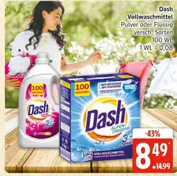 Marktkauf Dash vollwaschmittel color frisch Angebot
