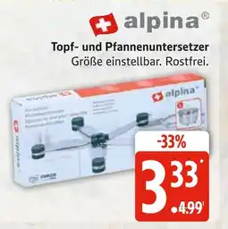 Marktkauf Alpina topf- und pfannenuntersetzer Angebot