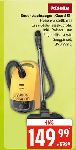 Marktkauf Miele bodenstaubsauger guard s1 Angebot