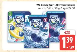 Marktkauf Wc frisch kraft-aktiv duftspüler lemon Angebot