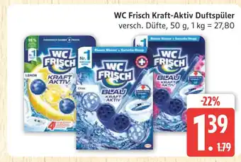 Marktkauf Wc frisch kraft-aktiv duftspüler lemon Angebot