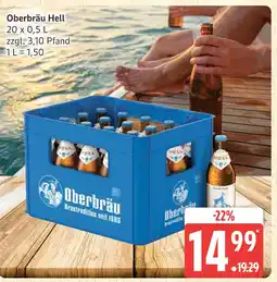 Marktkauf Oberbräu hell Angebot
