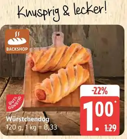 Marktkauf Backshop würstchendog Angebot