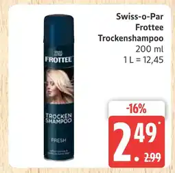 Marktkauf Swiss-o-par frottee trockenshampoo Angebot