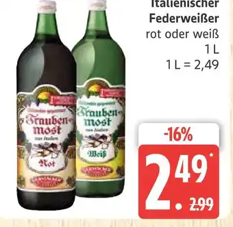 Marktkauf Italienischer federweißer rot Angebot