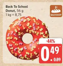 Marktkauf Backshop back to school donut Angebot