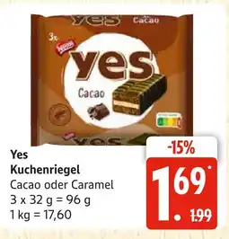 Marktkauf Nestle yes kuchenriegel Angebot