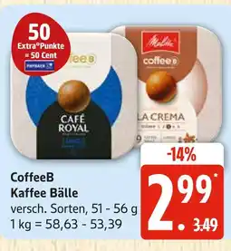 Marktkauf Coffeeb kaffee bälle Angebot
