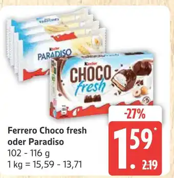 Marktkauf Ferrero choco fresh Angebot