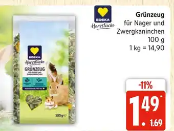 Marktkauf Edeka herzstücke grünzeug für nager und zwergkaninchen Angebot