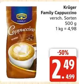 Marktkauf Krüger family cappuccino Angebot
