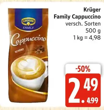Marktkauf Krüger family cappuccino Angebot
