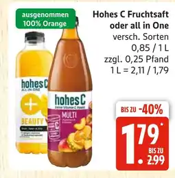 Marktkauf Hohes c fruchtsaft Angebot