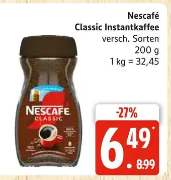 Marktkauf Nescafé classic instantkaffee Angebot