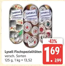 Marktkauf Lysell fischspezialitäten Angebot