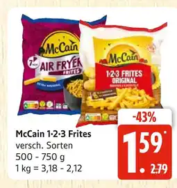Marktkauf Mccain 1·2·3 frites original Angebot