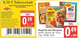 Marktkauf Maggi fix oder würzpaste Angebot