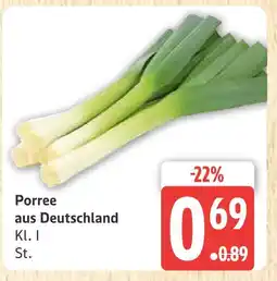 Marktkauf Porree Angebot