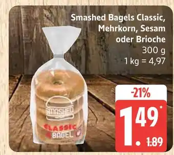 Marktkauf Smashed bagels classic Angebot