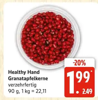 Marktkauf Healthy hand granatapfelkerne Angebot