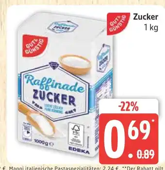 Marktkauf Zucker Angebot