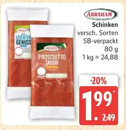 Marktkauf Abraham schinken leichter genuss Angebot