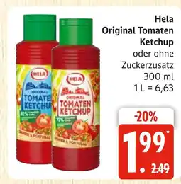 Marktkauf Hela original tomaten ketchup Angebot