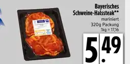 Edeka Bayerisches schweine-halssteak Angebot