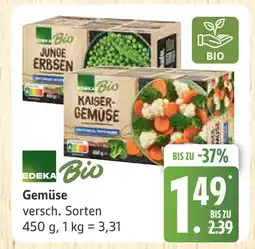 Marktkauf Edeka bio junge erbsen Angebot