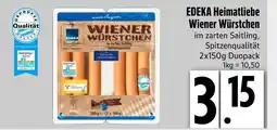 Edeka Edeka heimatliebe wiener würstchen Angebot