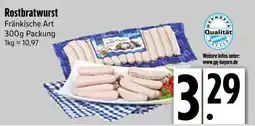 Edeka Rostbratwurst Angebot